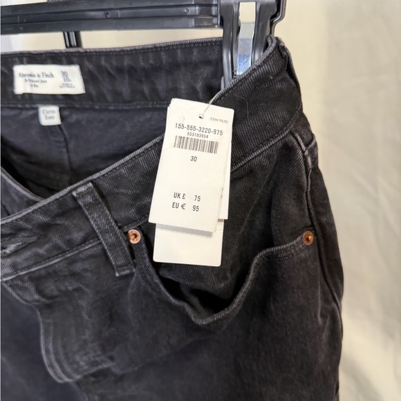 Abercrombie & Fitch Charcoal Jeans - Picture 3 of 4